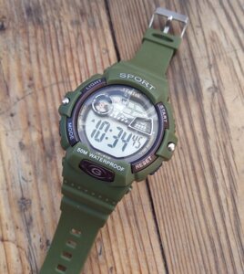 Наручные многофункциональные часы iTaiTek IT-819 Green Sport