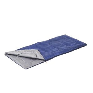 Спальный мешок одеяло "Следопыт - Pioneer", 180х73 см., до +10С, 1,5 х слойный, цв. темно-синий PF-SB-39