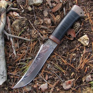 Нож охотничий НС-50 (40Х10С2М) гравировка (Златоуст)