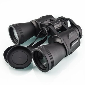 Полевой бинокль Military Marine FMC 20x50 (черный), призма Porro BAK-4