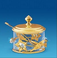 Позолоченные изделия с хрусталиками Swarovski