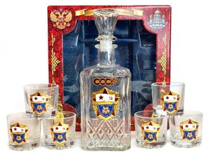 Подарочный комплект для спиртного «ВМФ СССР»