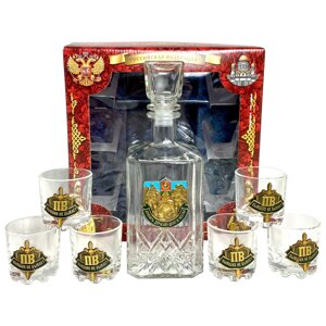 Набор для крепких напитков "Пограничные войска"