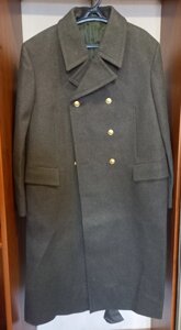 Шинель армейская шерстяная (пальто зимнее) с хранения