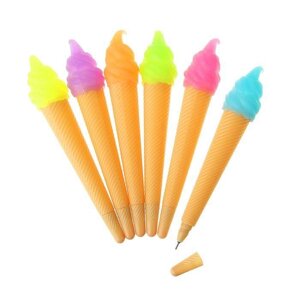 Ручка шариковая прикол Эскимо, цвета в ассортименте