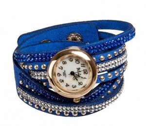 Браслет-часы "Радуга" голубой
