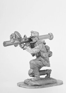 Оловянный солдатик Стрелок из Panzerschreck