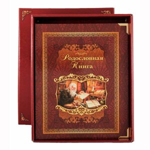 Родословная книга "Летописец" картонная обложка (в подарочной коробке) РК-70