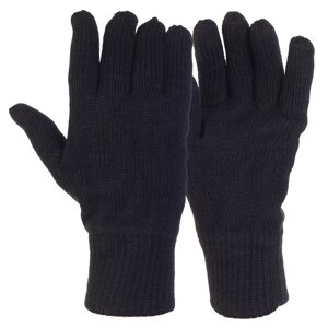 Теплые вязаные перчатки One size