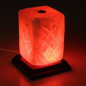Светильник соляной "Китайский фонарик", с ароматизатором, цельный кристалл, 2-3 кг
