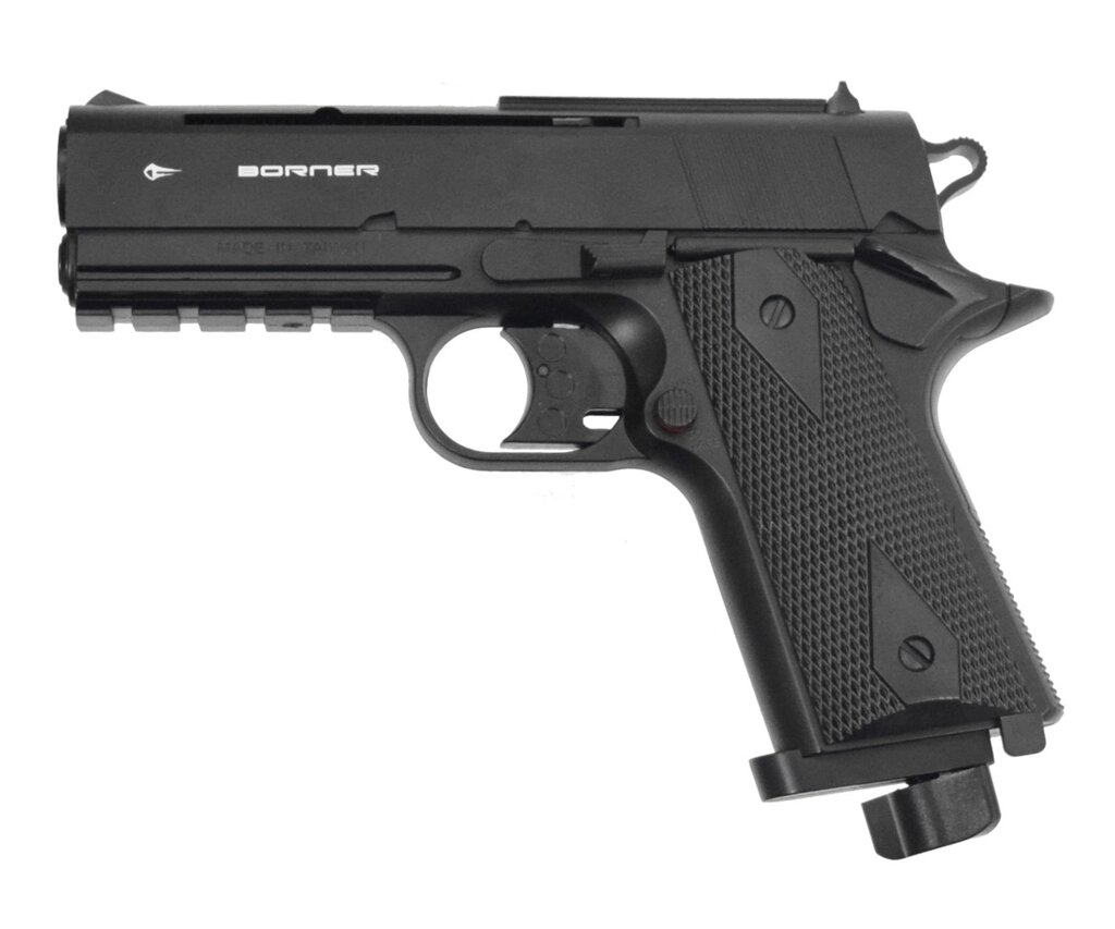 Пистолет пневматический Borner WC 401, кал. 4,5 мм от компании Магазин сувениров и подарков "Особый Случай" в Челябинске - фото 1