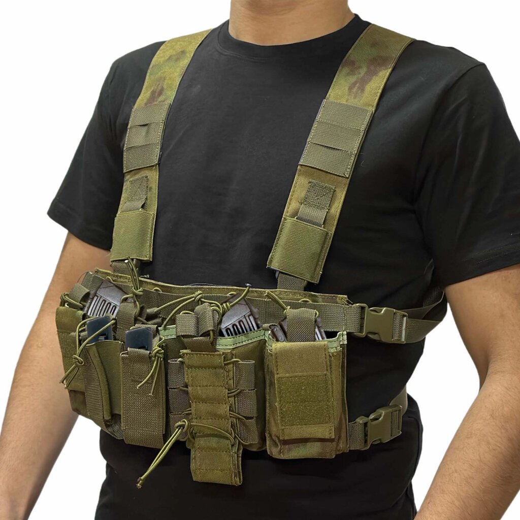 Ременно-плечевая система с подсумками , защитный камуфляж от компании Магазин сувениров и подарков "Особый Случай" в Челябинске - фото 1