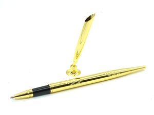 Ручка с черной вставкой с широкой подставкой. 185*8*10 мм, 22*22*85 мм