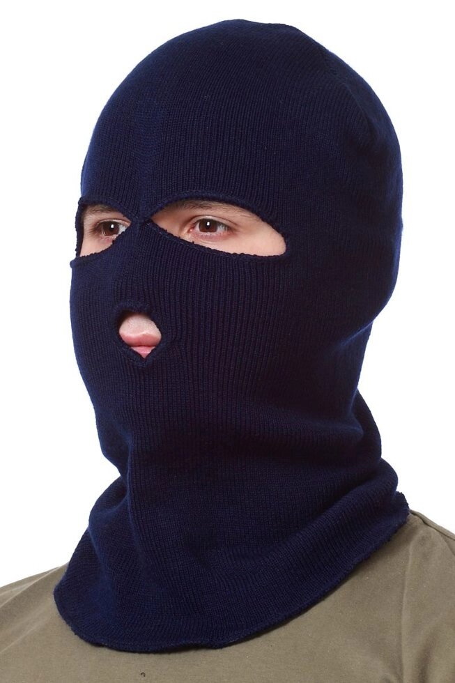 Синяя маска "для мафии" от компании Магазин сувениров и подарков "Особый Случай" в Челябинске - фото 1