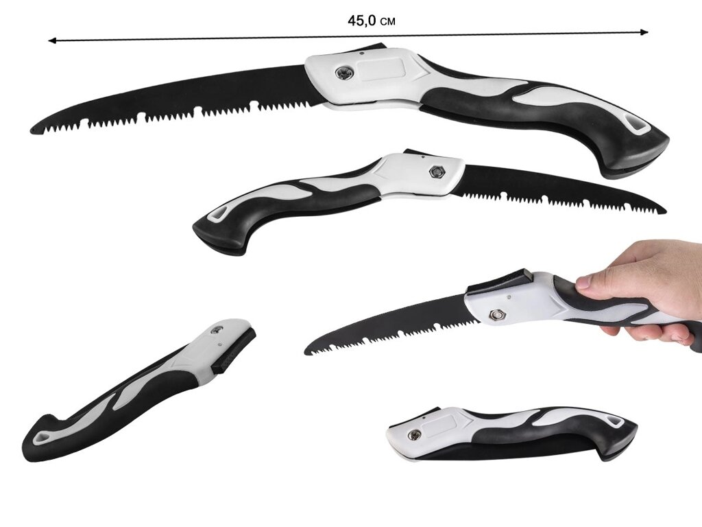 Складная ножовка по дереву Pigin Folding Saw 450 SK5 от компании Магазин сувениров и подарков "Особый Случай" в Челябинске - фото 1