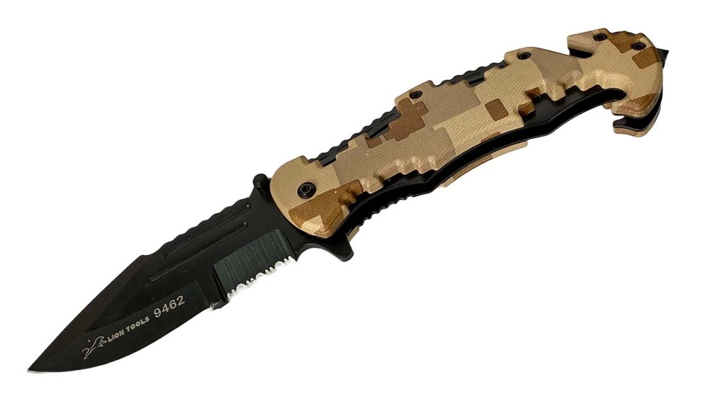 Складной нож со стеклобоем Lion Tools 9462 (Мексика) от компании Магазин сувениров и подарков "Особый Случай" в Челябинске - фото 1