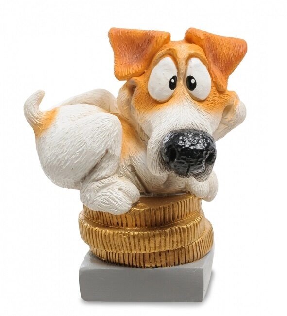 Статуэтка Собака Джек-Рассел "Поймай удачу" (W. Stratford) от компании Магазин сувениров и подарков "Особый Случай" в Челябинске - фото 1