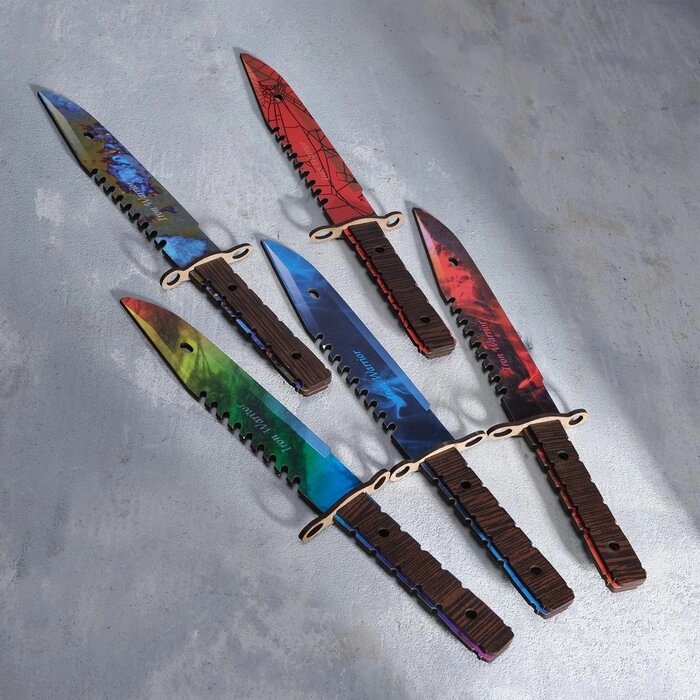 Сувенир деревянный нож 2 модификация 4833291, в ассортименте от компании Магазин сувениров и подарков "Особый Случай" в Челябинске - фото 1