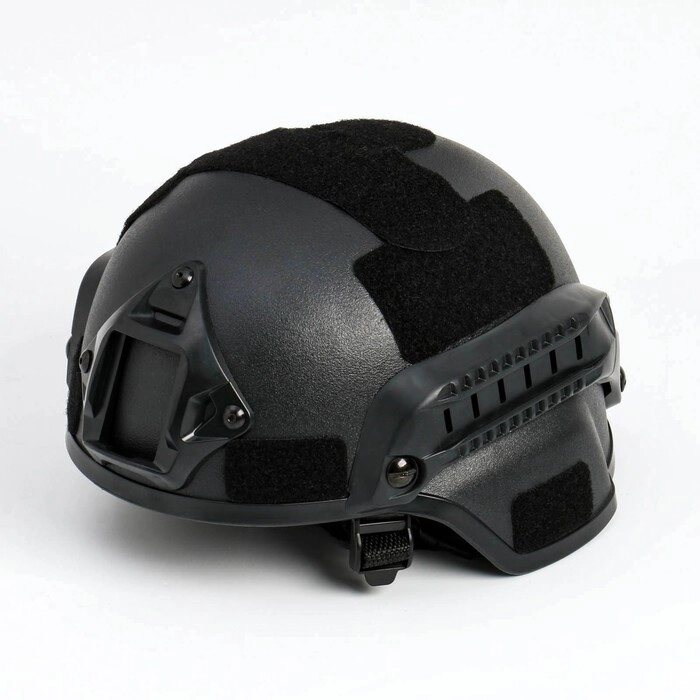 Тактический шлем универсальный "Storm tactic" черный от компании Магазин сувениров и подарков "Особый Случай" в Челябинске - фото 1