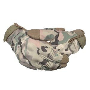 Утеплённые перчатки камуфляж Multicam XL (24-27 см)