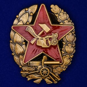 Знак "Красный командир пулемётных частей РККА"1918-1922)
