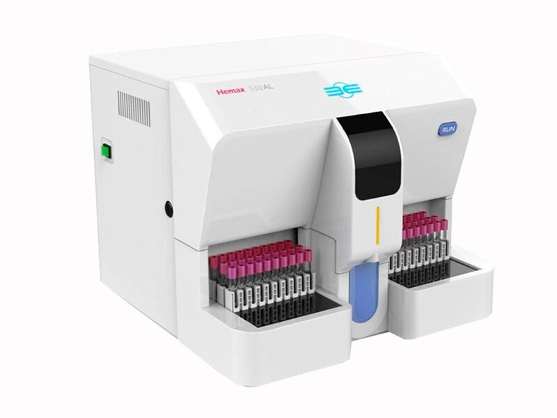 Анализатор гематологический автоматический HEMAX 530 AL - с набором реагентов на 1600 определений от компании ЛИДЕРМЕД - фото 1