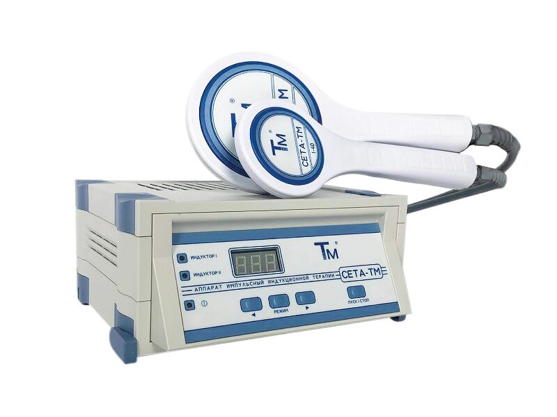Аппарат импульсный индукционной терапии СЕТА-ТМ - в комплекте с индукторами I-100 и I-40 от компании ЛИДЕРМЕД - фото 1