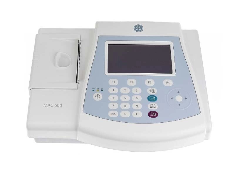 Электрокардиограф MAC 600 - 3-канальный, автоматический, портативный от компании ЛИДЕРМЕД - фото 1