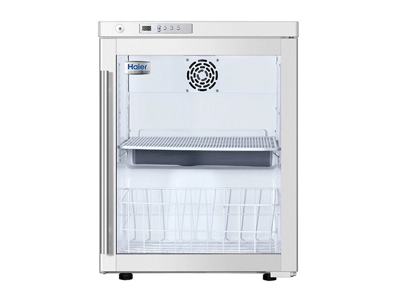 Холодильник фармацевтический HAIER HYC-68 - со стеклянной дверью от компании ЛИДЕРМЕД - фото 1