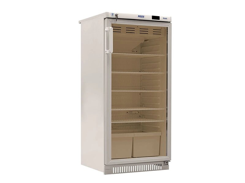 Холодильник фармацевтический ХФ-250 POZIS - ХФ-250-3 (ТС) с тонированной стеклянной дверью от компании ЛИДЕРМЕД - фото 1