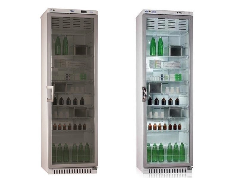 Холодильник фармацевтический ХФ-400 "POZIS" - ХФ-400-3 стеклянная дверь от компании ЛИДЕРМЕД - фото 1