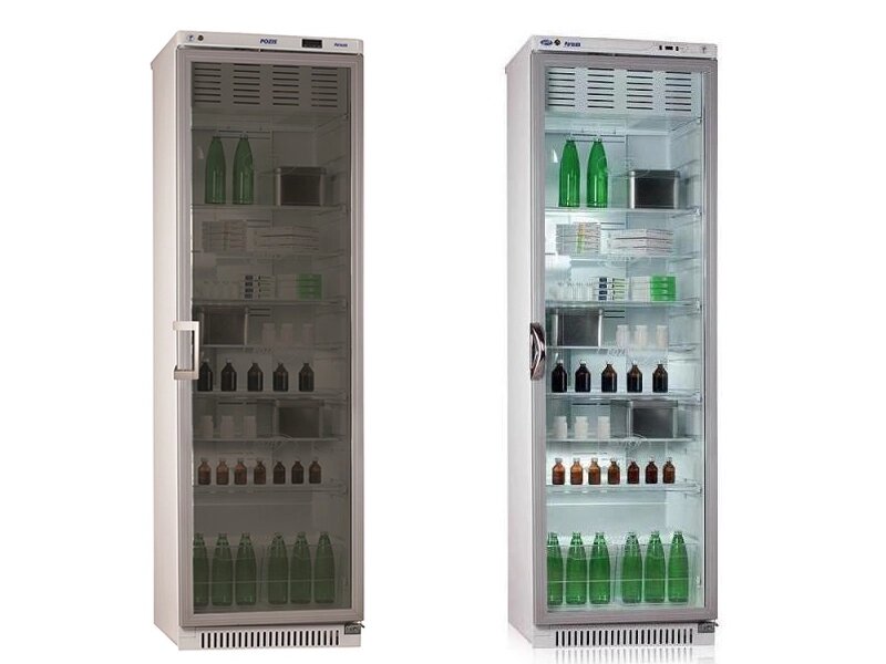 Холодильник фармацевтический ХФ-400 "POZIS" - ХФ-400-3 (ТС) тонированная стеклянная дверь от компании ЛИДЕРМЕД - фото 1