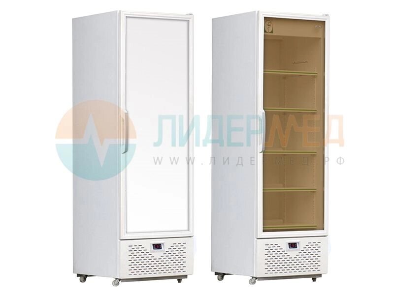 Холодильник-шкаф фармацевтический XШФ-ЕНИСЕЙ 500 - 500-1 – с металлической глухой от компании ЛИДЕРМЕД - фото 1