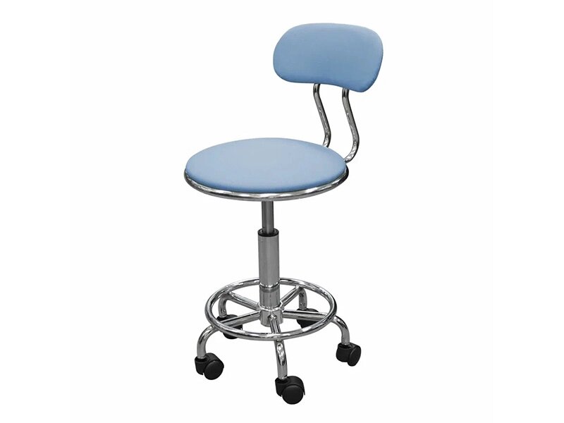 Кресло для медицинских учреждений КР04 - Газлифт. Высота сиденья от 450 до 610 мм. от компании ЛИДЕРМЕД - фото 1
