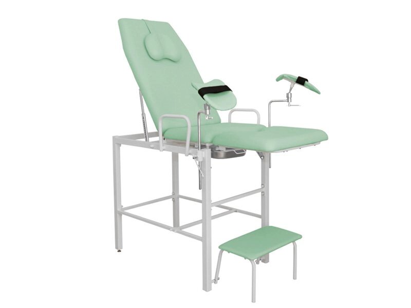 Кресло гинекологическое КГ-2 ДЗМО - зеленое от компании ЛИДЕРМЕД - фото 1
