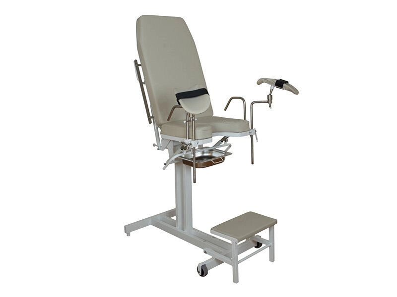 Кресло гинекологическое КГ-3М ДЗМО - бежевое от компании ЛИДЕРМЕД - фото 1