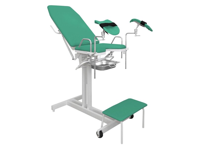Кресло гинекологическое КГ-3М ДЗМО - зеленое от компании ЛИДЕРМЕД - фото 1