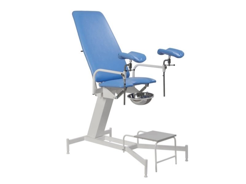 Кресло гинекологическое КГ-«МСК» 413  - с постоянной высотой и регулировкой секции пневмопружинами от компании ЛИДЕРМЕД - фото 1