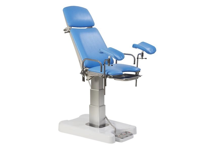 Кресло гинекологическое КГэ-«МСК» 3415 - с регулированием высоты, спинки и сидения электроприводами от компании ЛИДЕРМЕД - фото 1