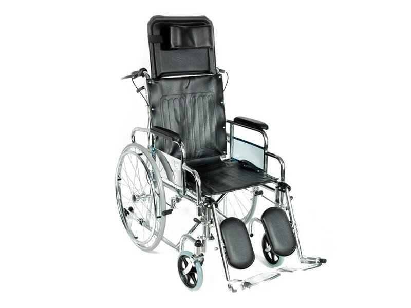 Кресло-коляска механическая инвалидная FS954GC (MK-007/46)  - от компании ЛИДЕРМЕД - фото 1