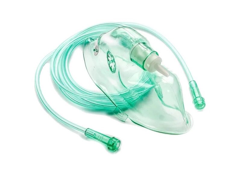 Маска кислородная COVIDIEN - маска медицинская для анестезиологии и вентиляции легких от компании ЛИДЕРМЕД - фото 1