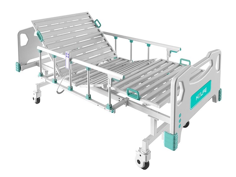 Медицинская кровать MB-93 -  С функцией подъема спинной, тазобедренной и ножной секций. от компании ЛИДЕРМЕД - фото 1