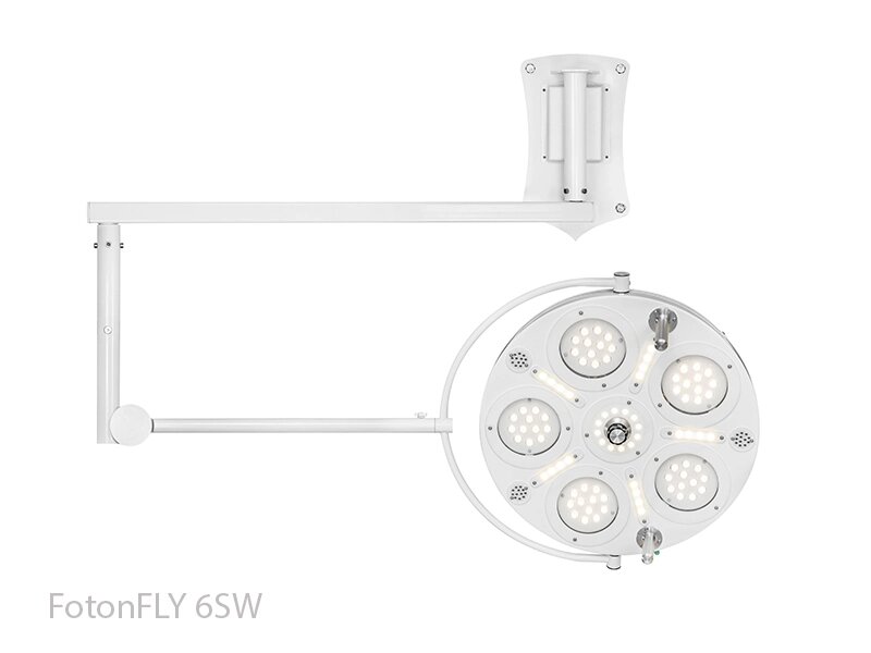 Медицинский хирургический светильник FotonFLY настенный - FotonFLY 6SW от компании ЛИДЕРМЕД - фото 1
