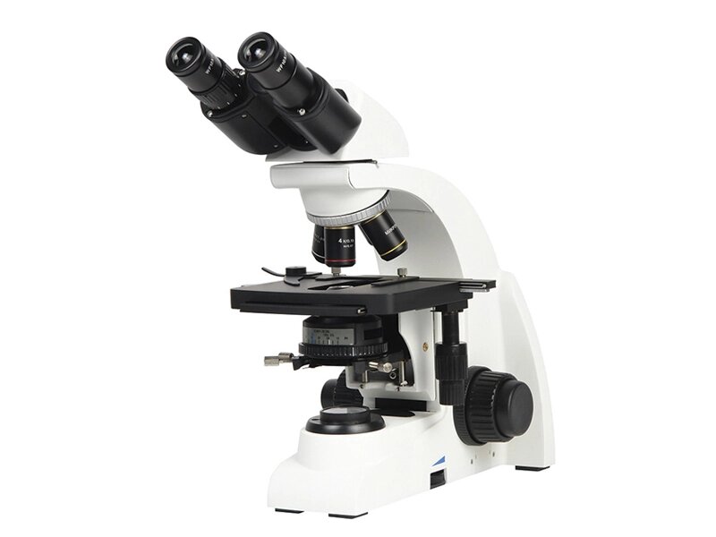 Микроскоп биологический Микромед 1 галогеновая лампа - бинокулярный от компании ЛИДЕРМЕД - фото 1