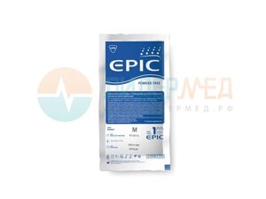 Перчатки латексные стерильные EPIC EG PF неопудренные - L