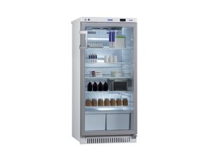 Холодильник фармацевтический ХФ-250 POZIS - ХФ-250-3 со стеклянной дверью