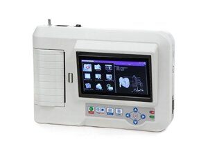 Электрокардиограф ECG600G - 12-канальный, бумага 110 мм, автоматический и ручной режим. ЖК дисплей 7 дюймов