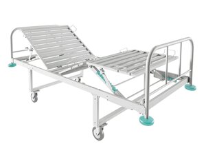 Медицинская кровать КМ-03 - Регулировка: спинной, ножной и тазобедренной секций