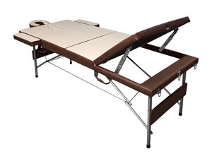 Массажный стол складной М110-03 - с подъёмной секцией для ног