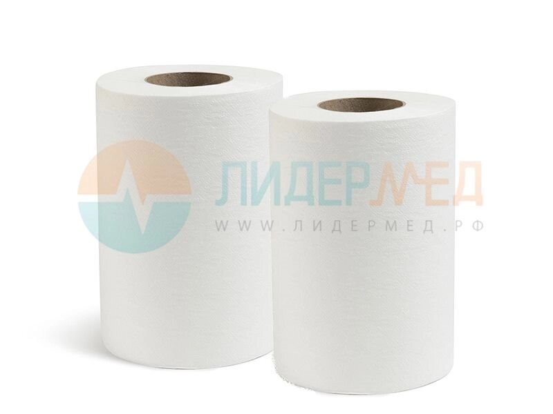 Полотенца бумажные в рулонах 1 сл., 300м, с перфорацией, лист 20*36см, белые плотность 21г/м² - характеристики